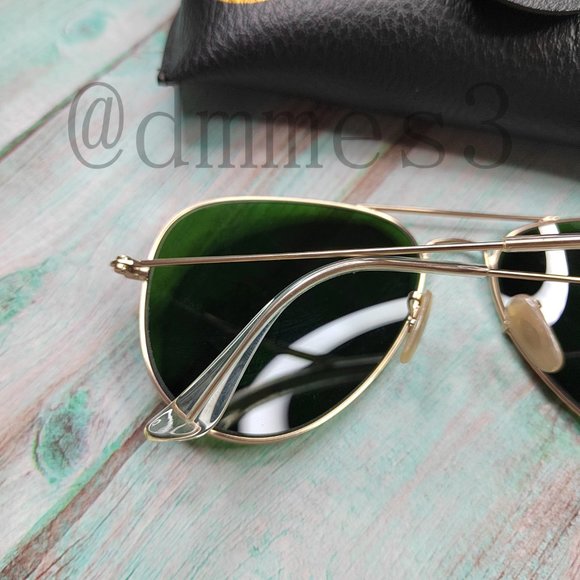 🍓Ray-Ban 3026 Purple Aviator Sunglasses 62mm - Picture 2 of 7